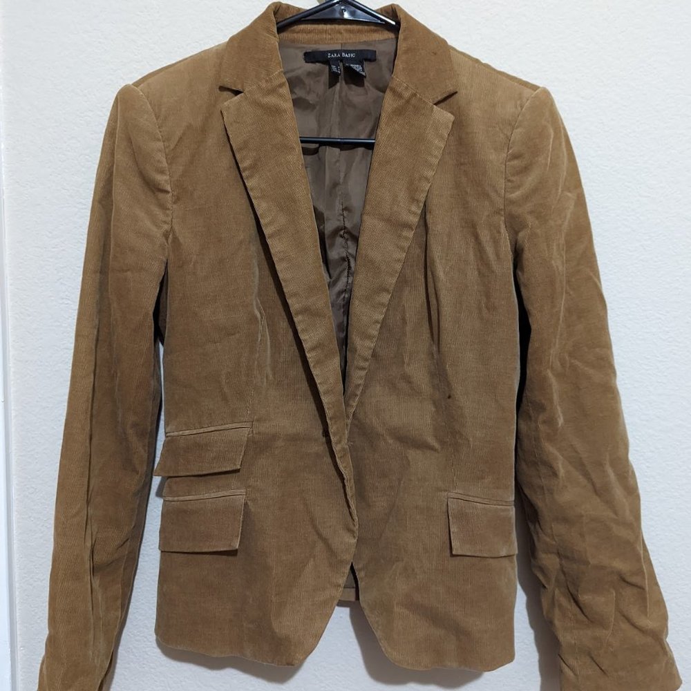 Zara Basic - Corduroy Blazer